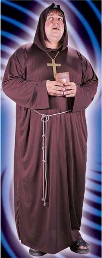 Plus-Size Monk Costume