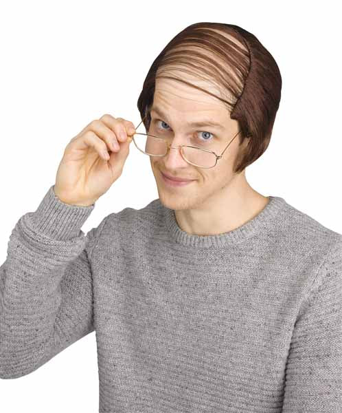 Brown Comb Over Wig