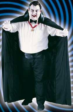 Big & Tall Black Cape