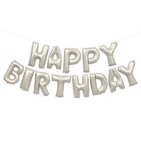 Happy Birthday Letter Balloon Banner