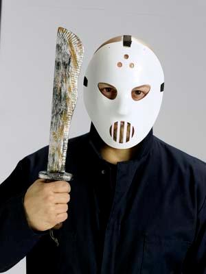 Hockey Mask & Machete Set