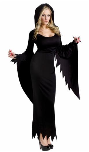 Hooded Gown Womens Costume