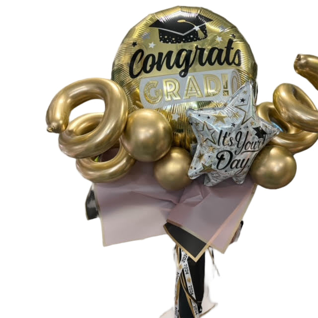 Hand-Held Birthday Balloon Bouquet
