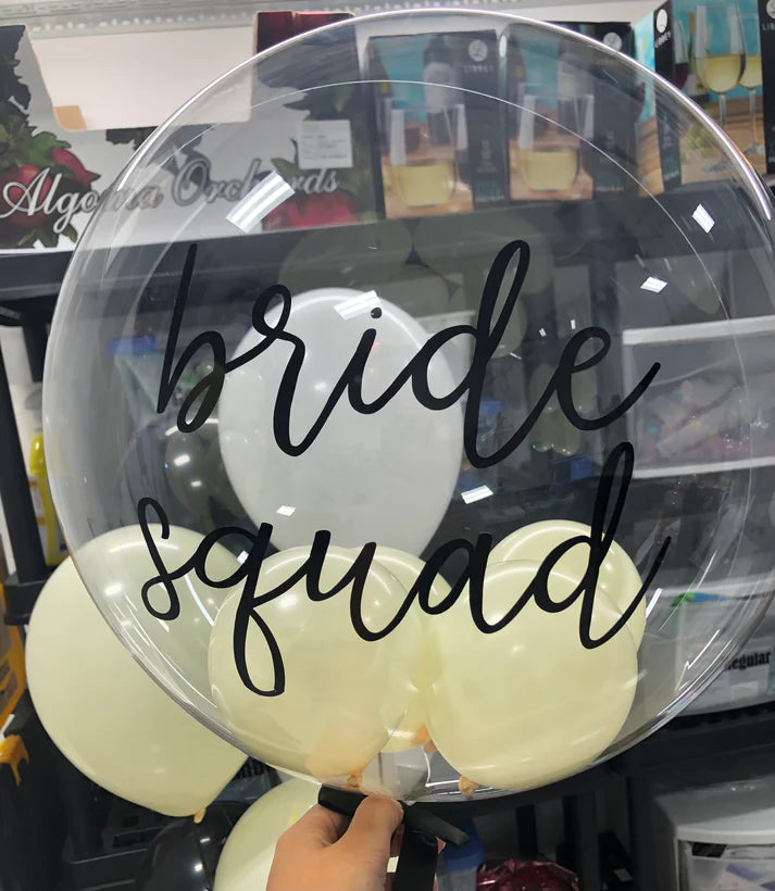 Bridal Shower Bubble Balloon