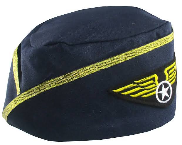 Retro Stewardess Hat