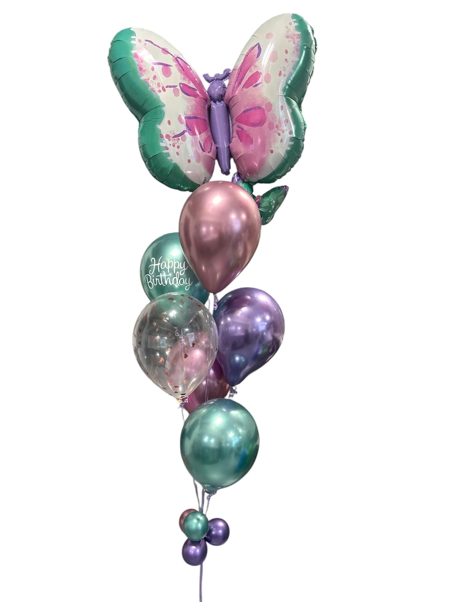 Perfect Birthday Balloon Floor Bouquet