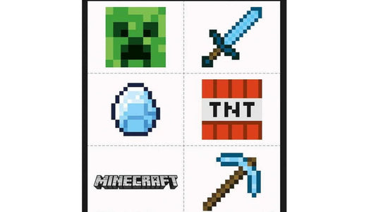 Tatouages temporaires Minecraft