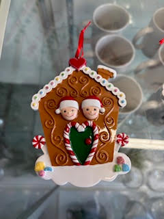 Holiday Ornament - Gingerbread Family