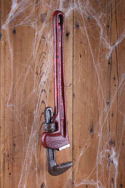 Horror Hand Tool Pipe Wrench