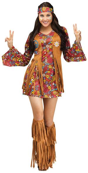 Peace & Love Hippie Adult Costume