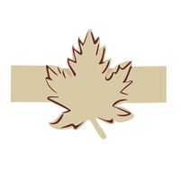 Leaf Cutout Napkin Holder Place Cards!