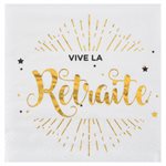 Vive La Retraite  Luncheon Napkins