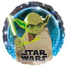 Star Wars Yoda Foil Balloon