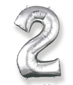Foil Birthday Balloon Numbers