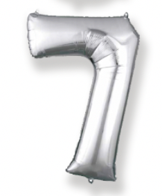 Foil Birthday Balloon Numbers