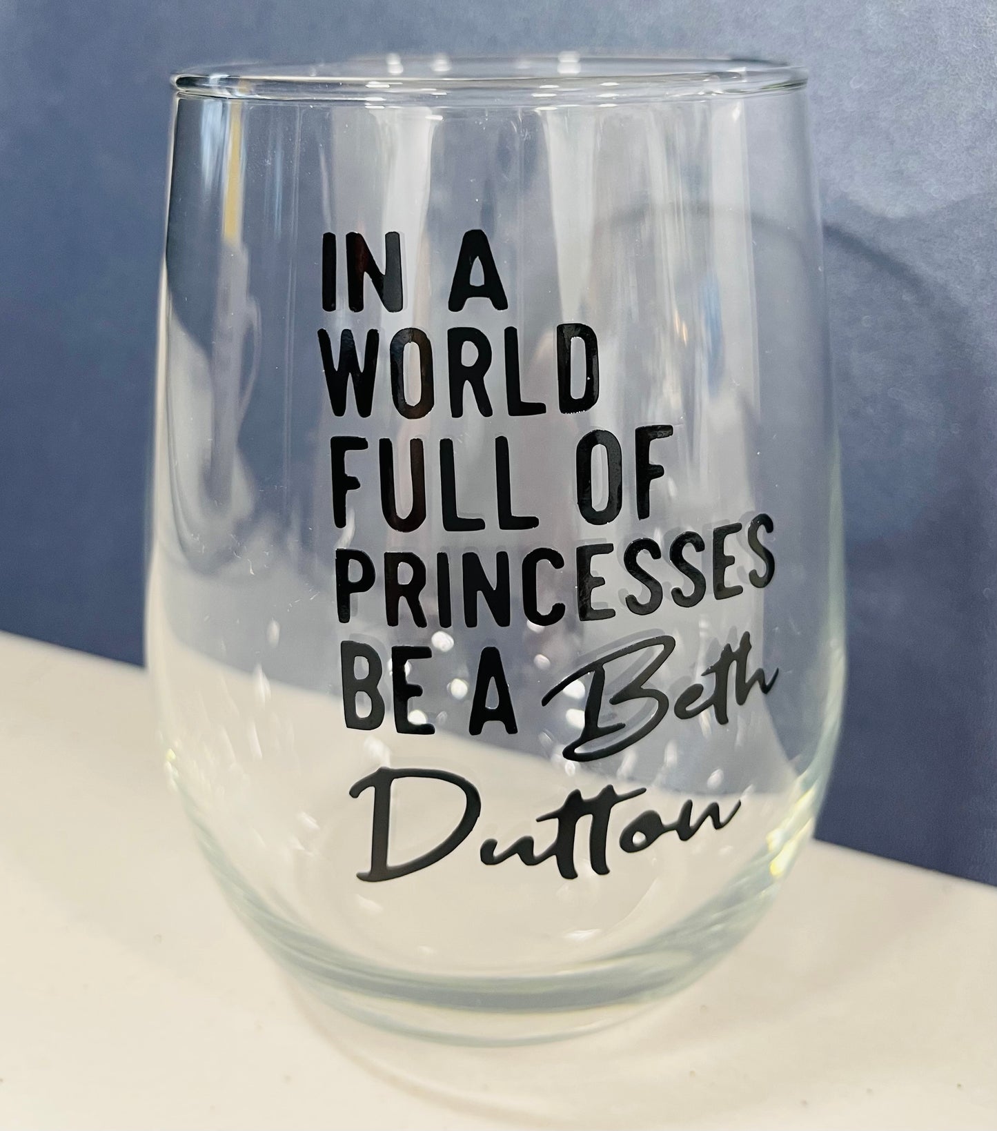 Wine Glass - Personalized
