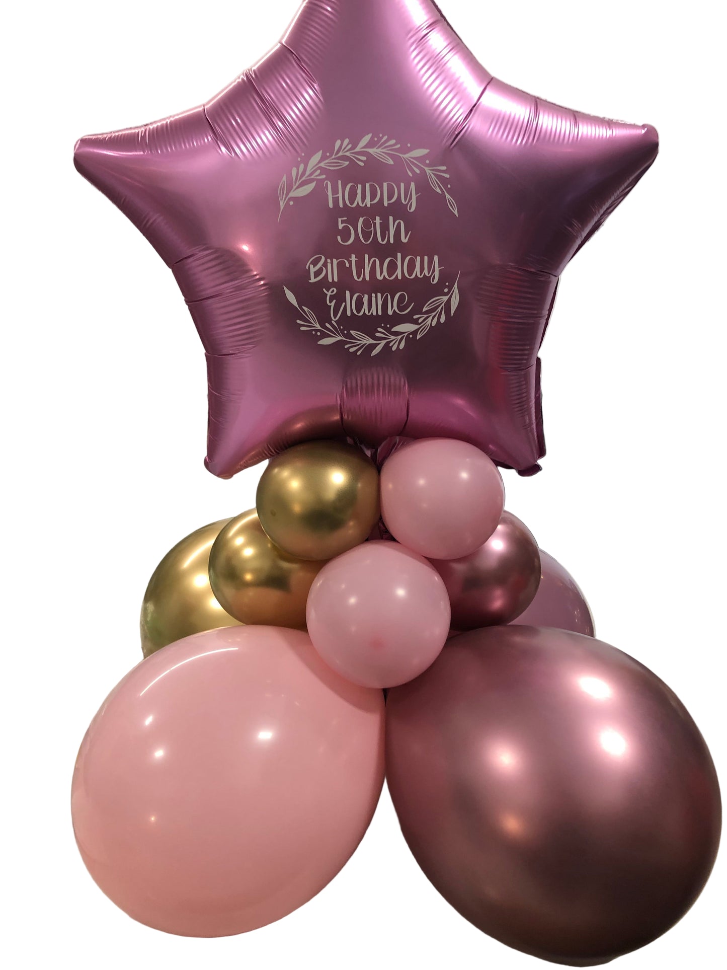 Personalized Party Balloon Centrepiece