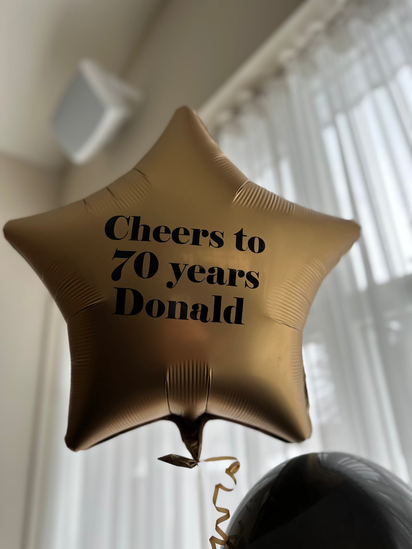 Ballon étoile à l'hélium