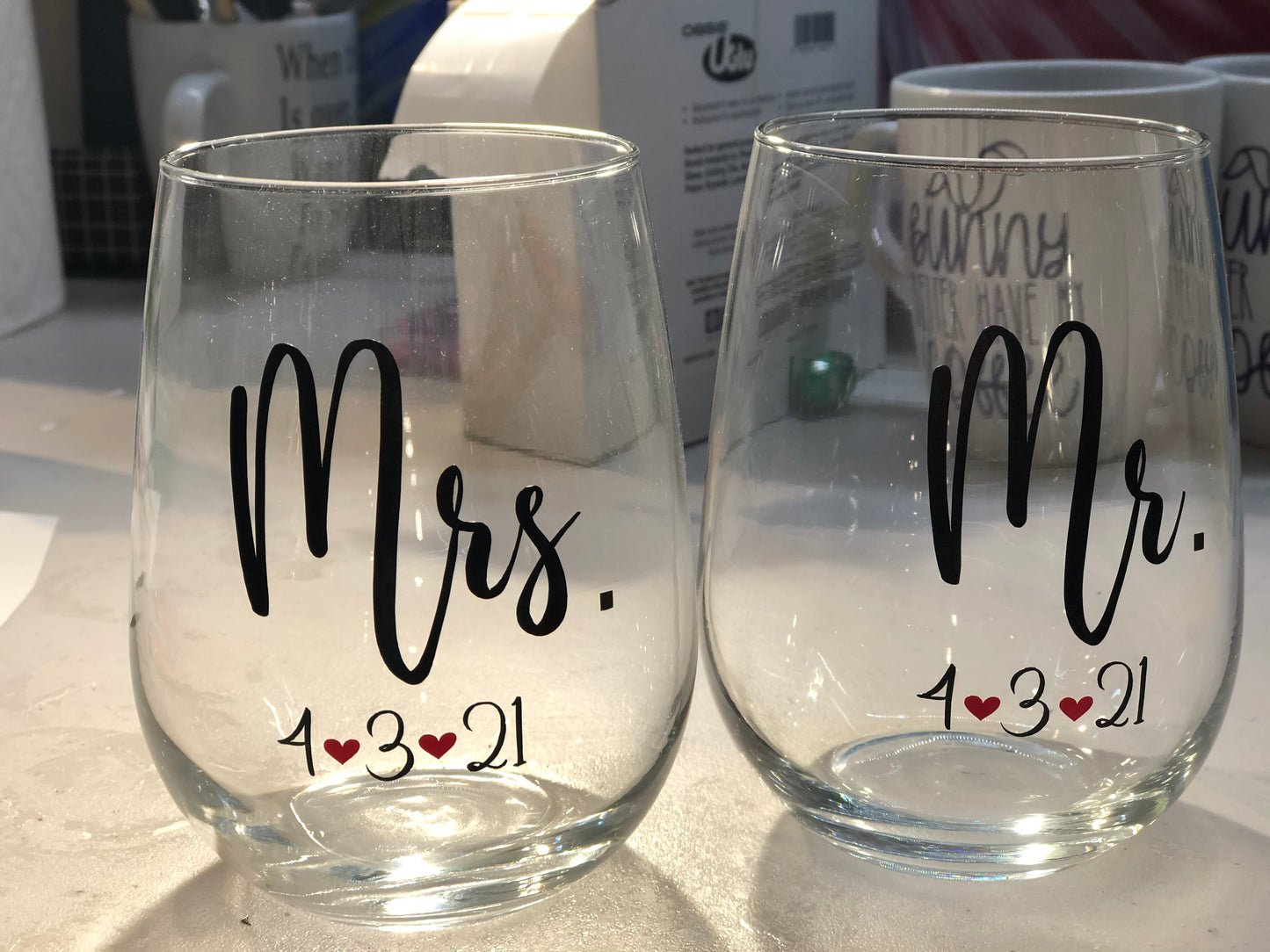 Wine Glass - Personalized