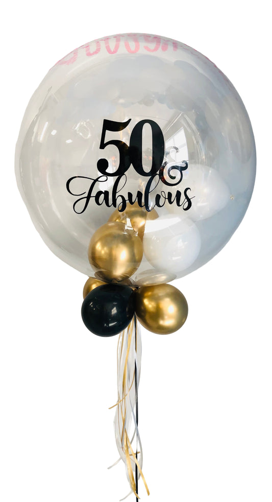 Ballon à bulles d'hélium