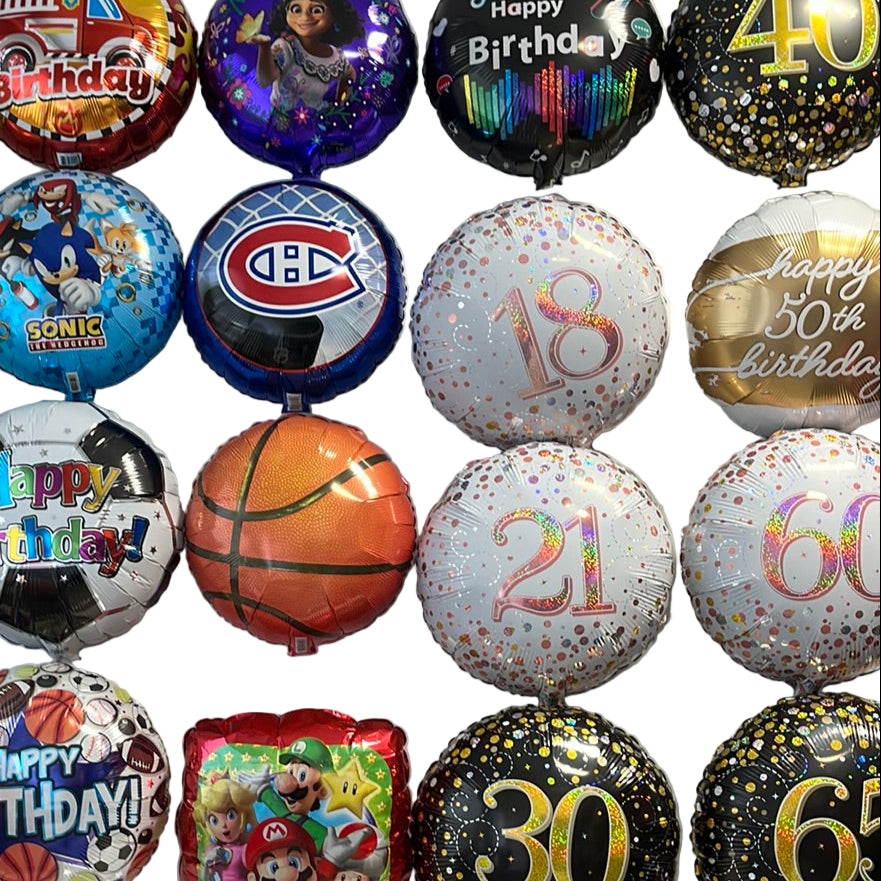 Foil Helium Printed Balloon