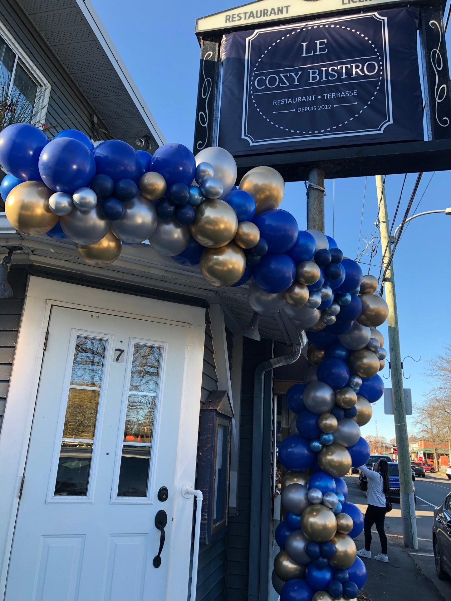 Balloon garland Demi Arch