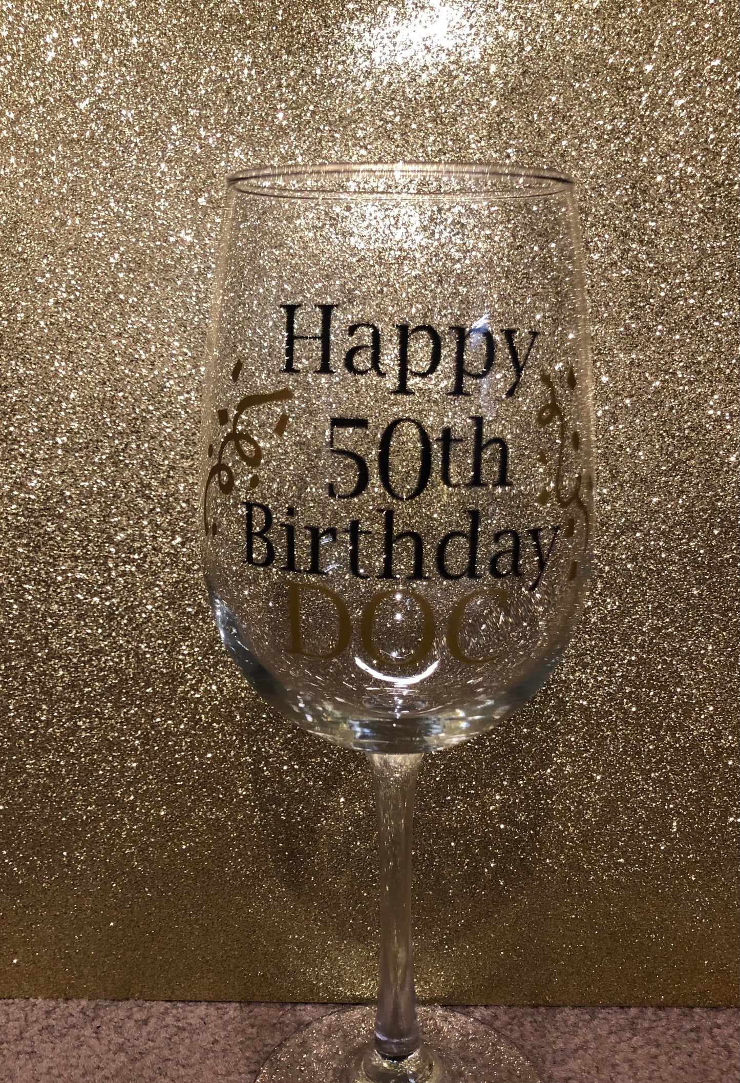 Wine Glass - Personalized