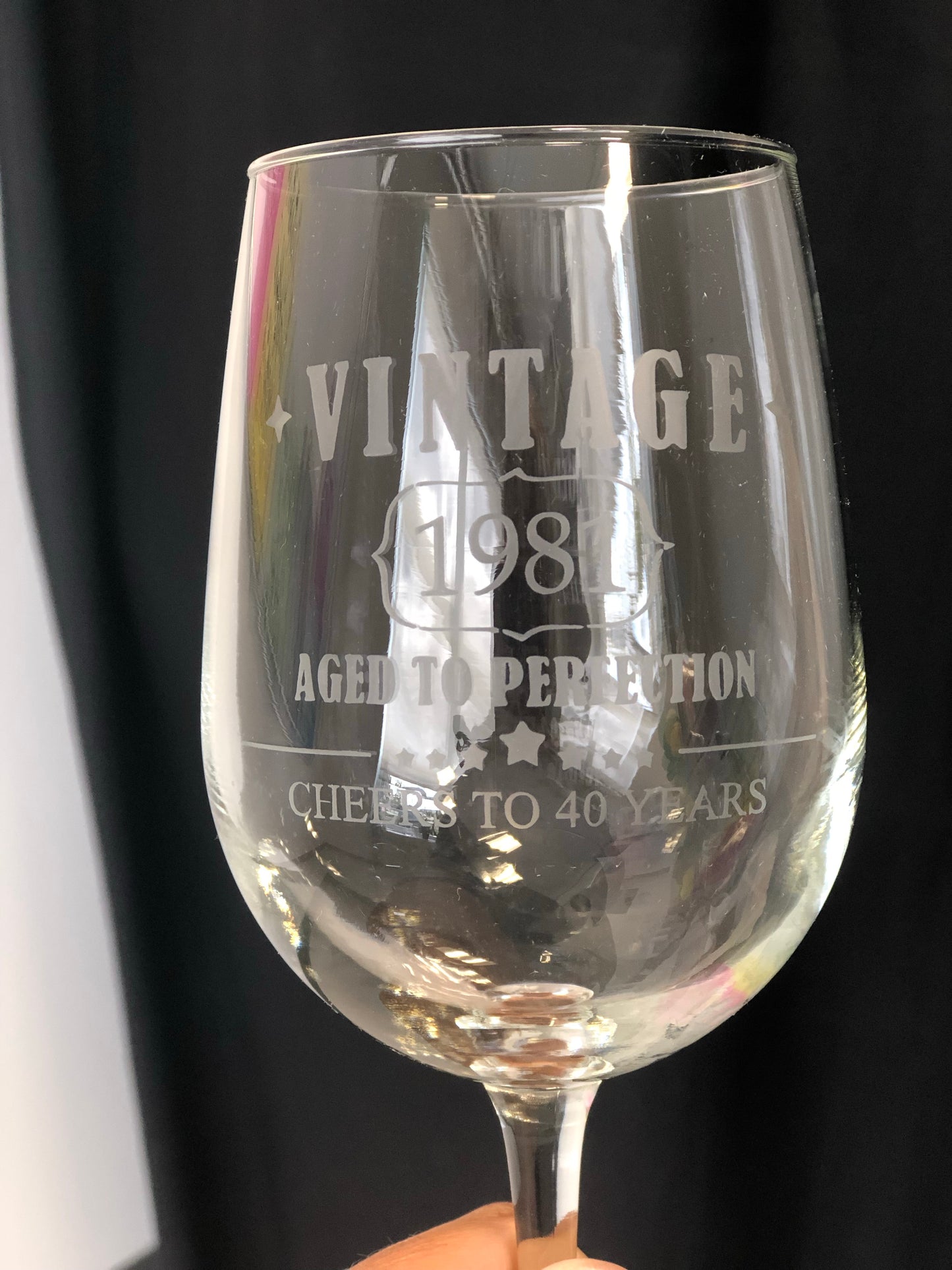 Wine Glass - Personalized