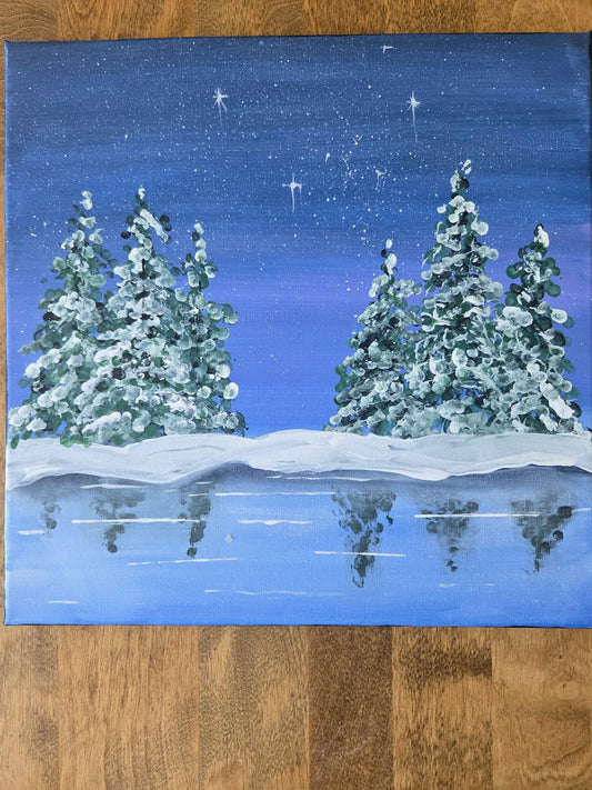 Winter painting workshop