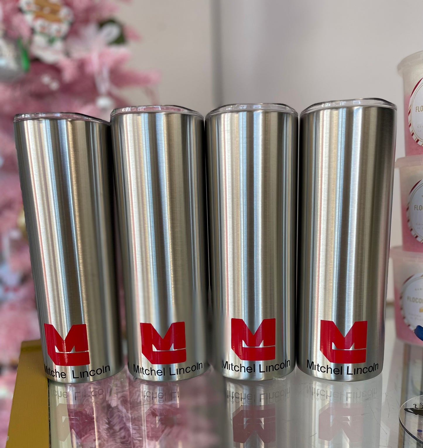 Personalized Stainless Steel Travel Tumbler
