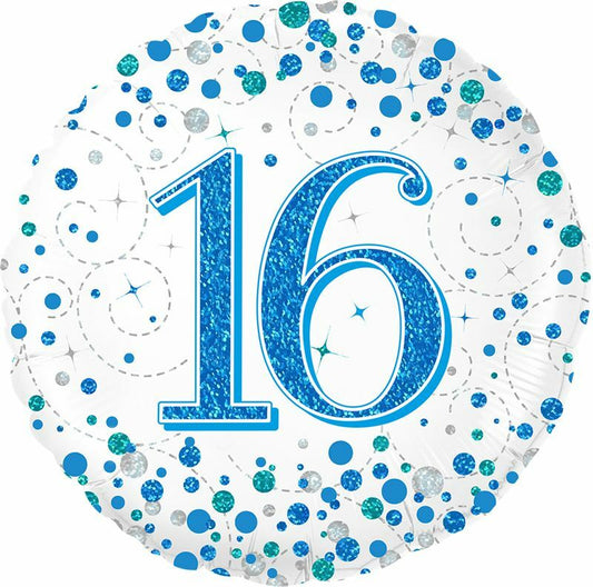 16th Foil Balloon