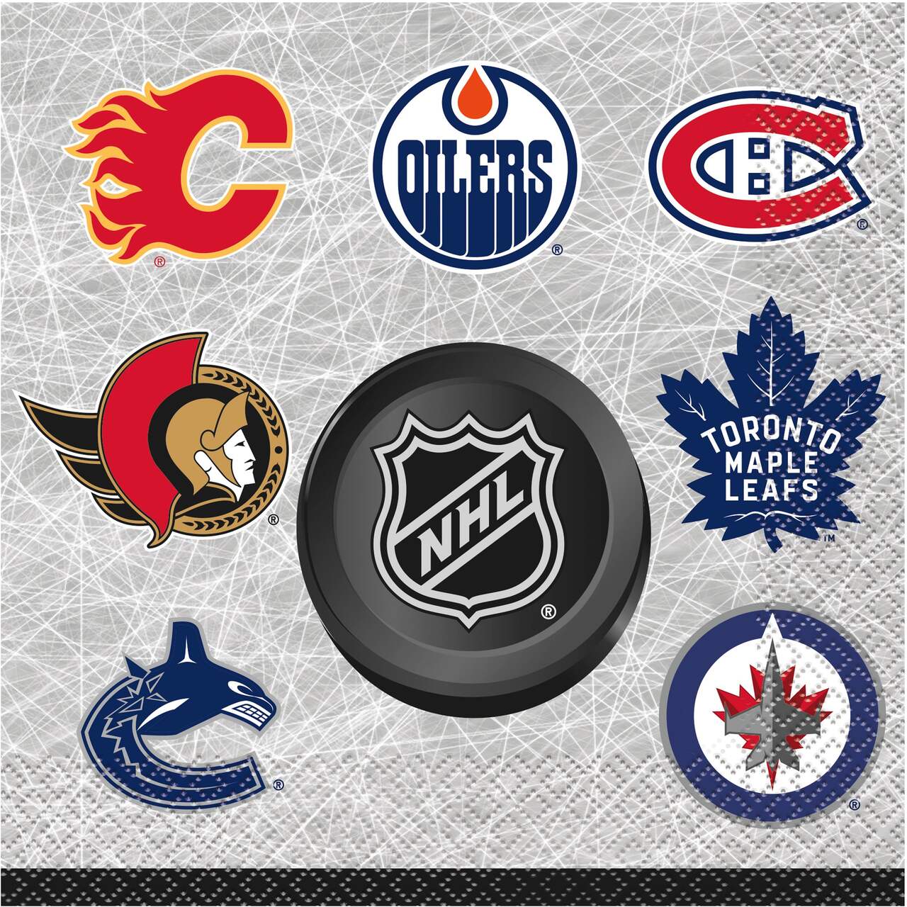 NHL Napkins