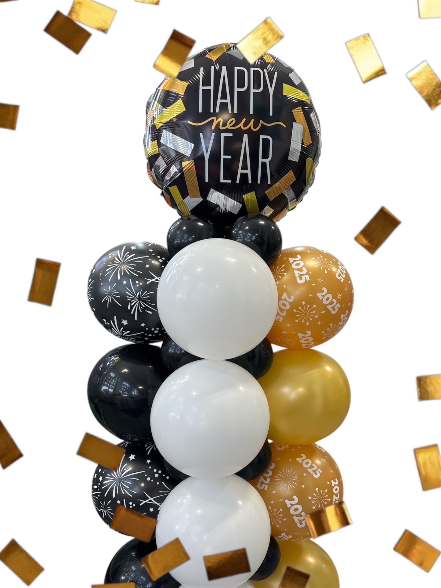 New Year’s Eve Balloon Tower