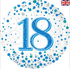 18th Foil Balloon