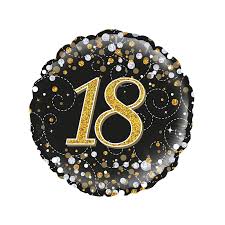 18th Foil Balloon