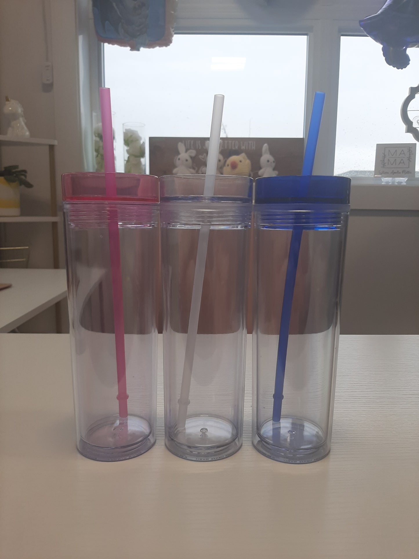 Personalized Clear Tumblers