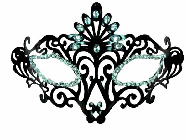 Simple Black Demask Mask