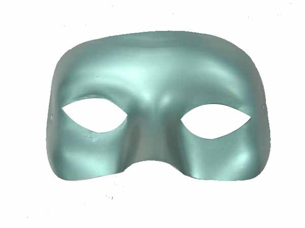 Silver 1/2 face eye mask