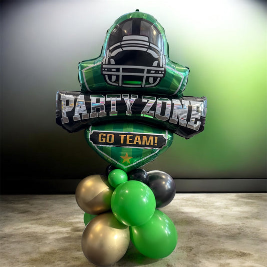 Superbowl balloon stack