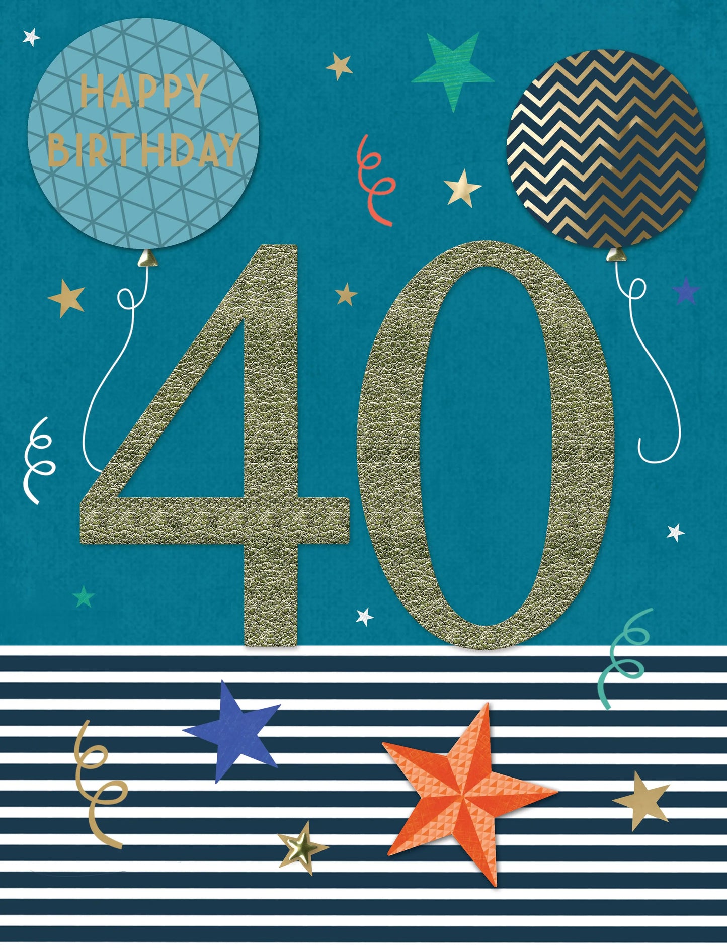 Happy birthday 40 - Balloons