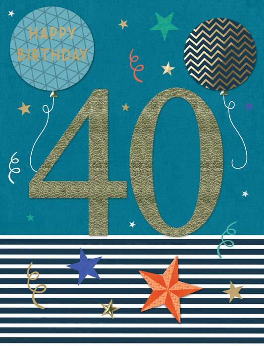 Happy birthday 40 - Balloons