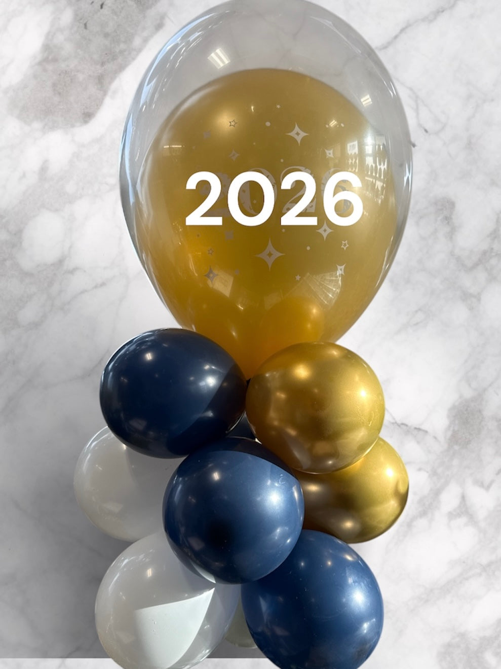Centre de table ballon du Nouvel An