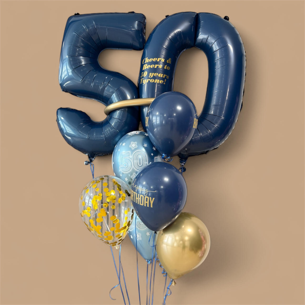 Jumbo Numbers Balloon Bouquet