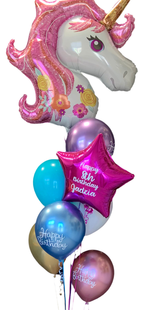 Perfect Birthday Balloon Floor Bouquet