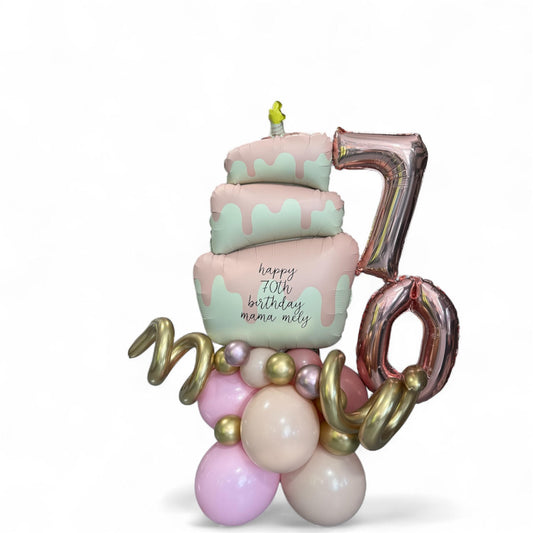 Bouquet de ballons classique pour chapiteau