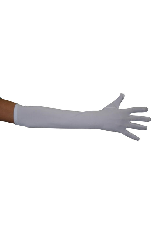 21" Long black Gloves