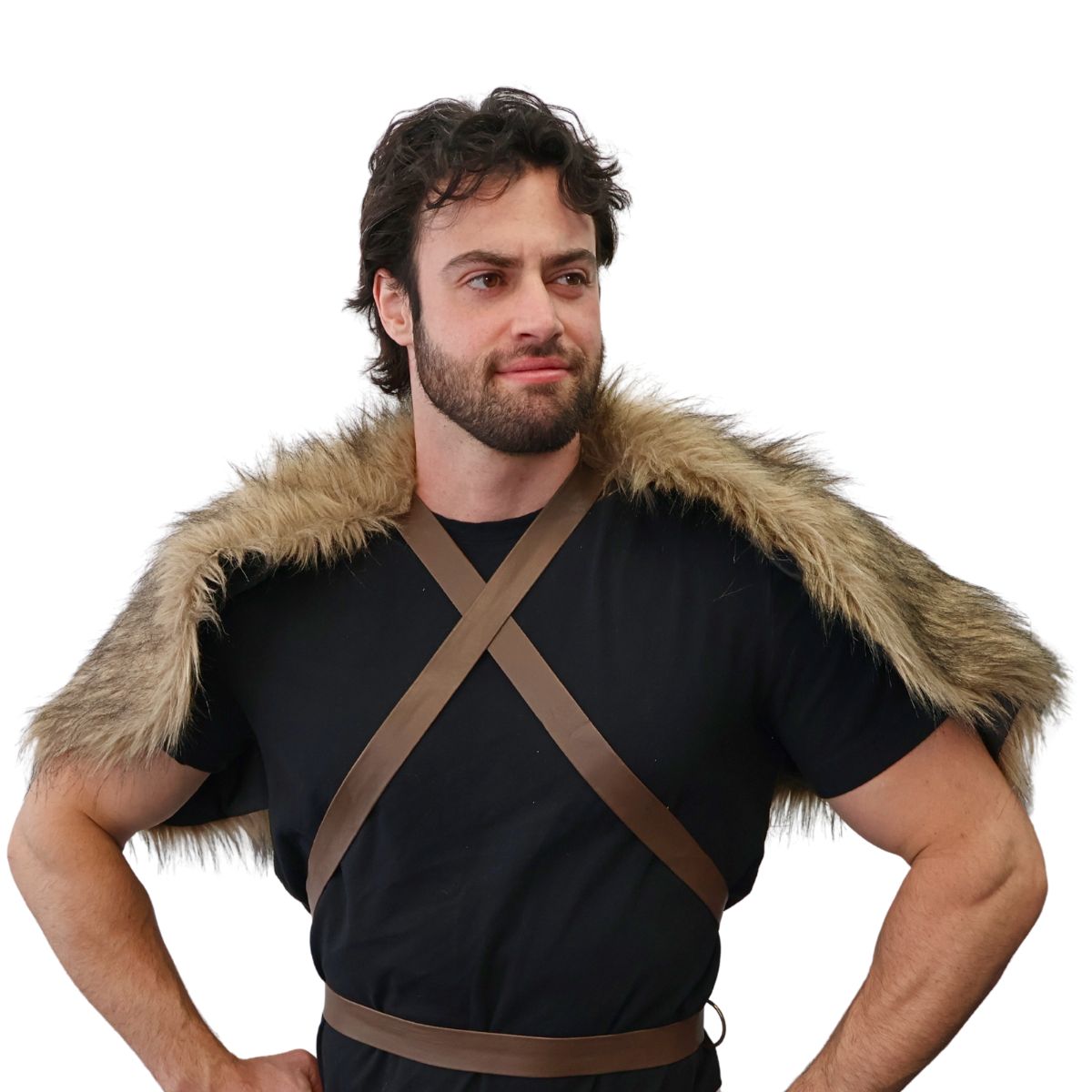 Medievil Cape with Cross Straps