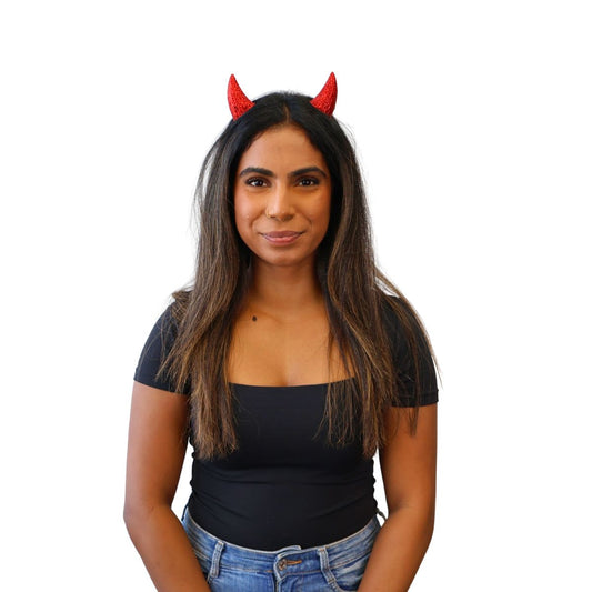 Glitter Devil Horns