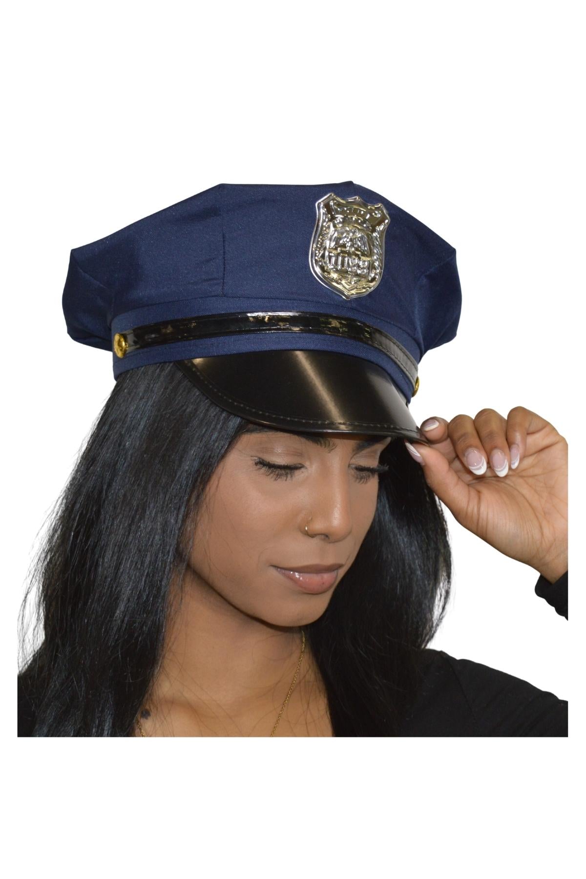Police Hat Blue