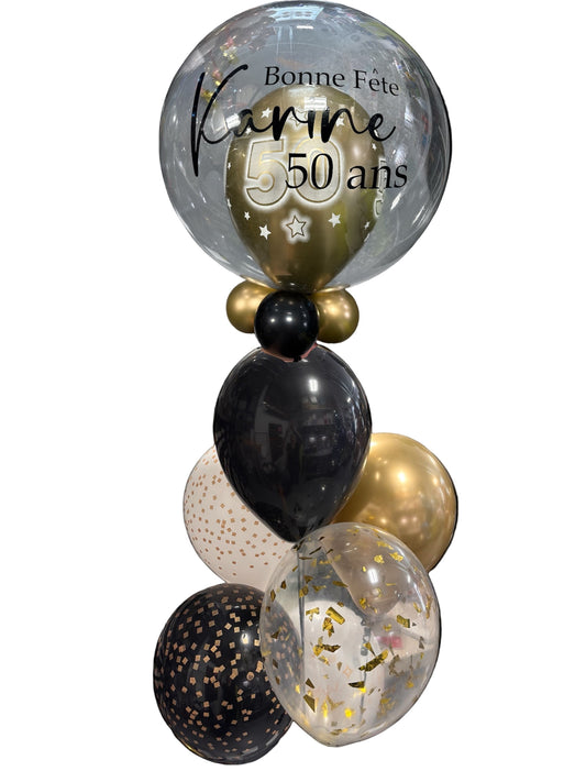 Birthday Bubble Balloon Bouquet